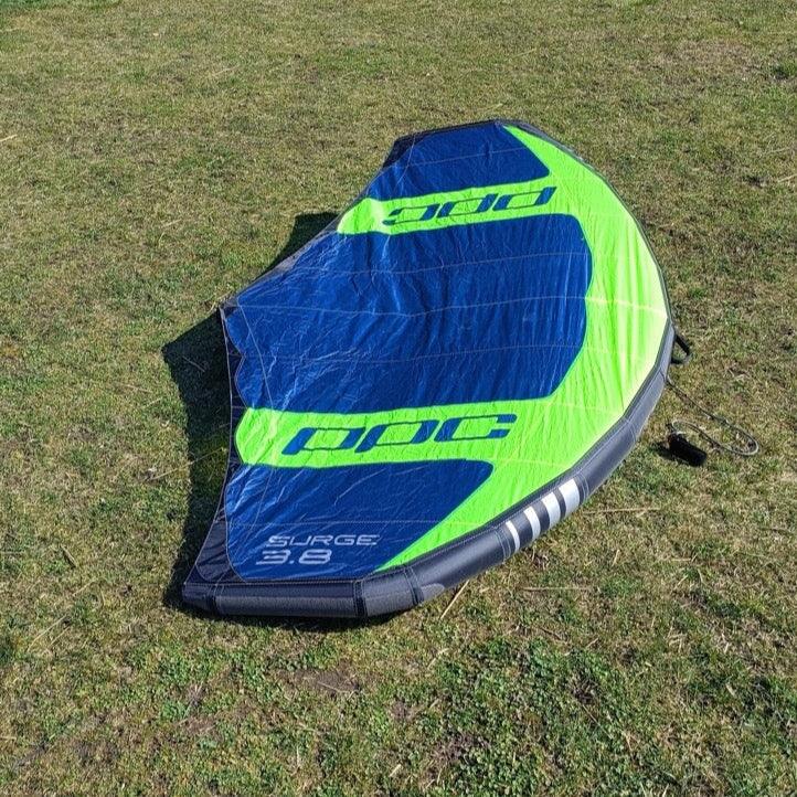 windsurf wingfoil ppc wing 3.8 m2 green used
